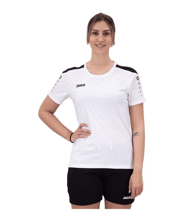 JAKO Power T-shirt Dames Wit K6123 - wit