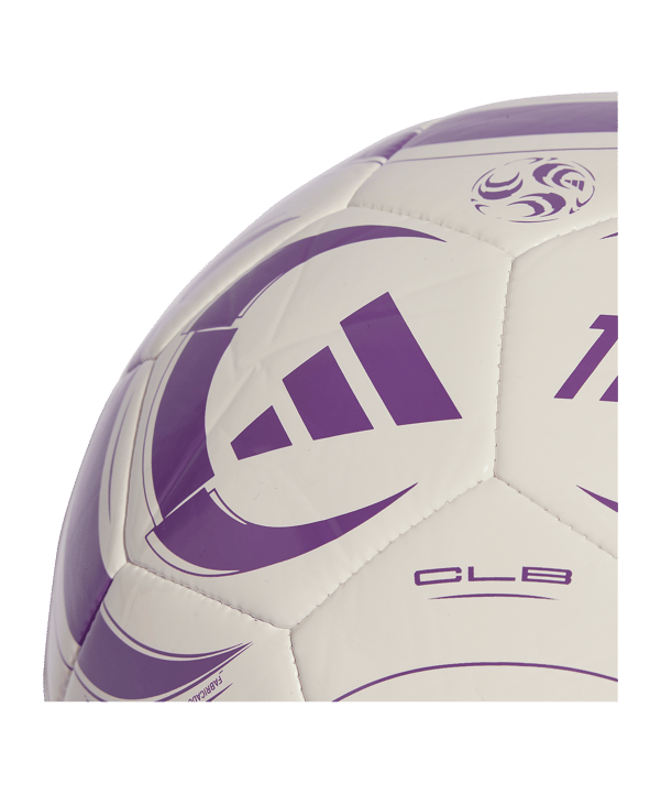 adidas Tiro Club Sala Trainingsball Weiß - weiss