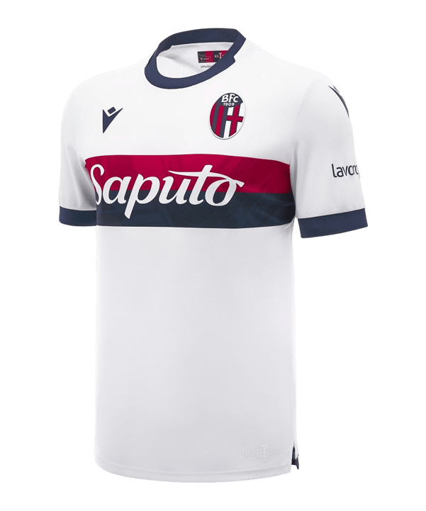 Macron FC Bologna Trikot Away 2024/2025 Weiss - weiss