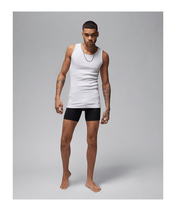Jordan Jhm Flight Base 2Pk Tanktop Weiß F001 - weiss