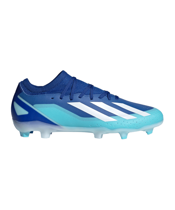 adidas X Crazyfast.3 FG Marinerush Blau Weiss Orange - blau