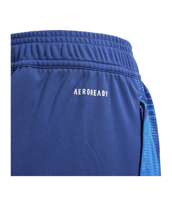 adidas Italien Trainingshose EM 2024 Kids Blau - blau