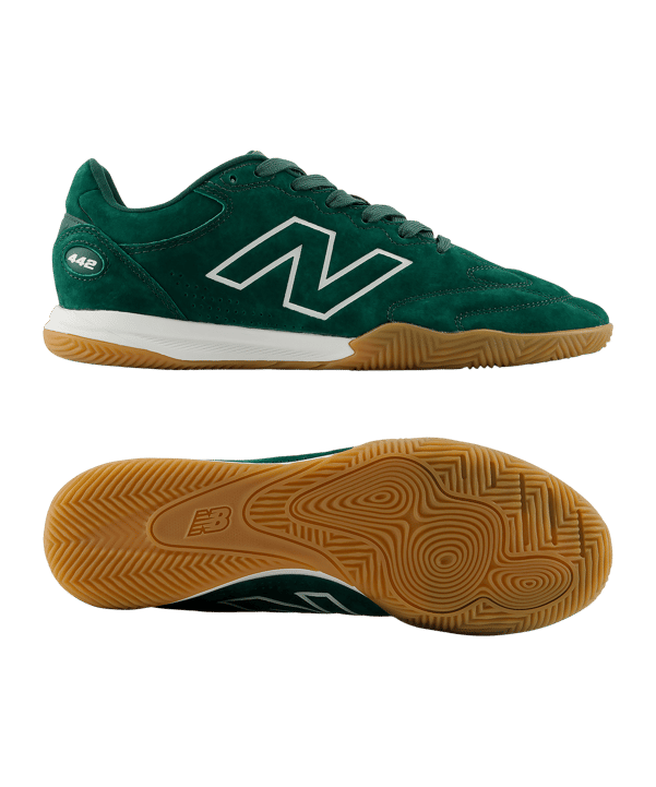 New Balance 442 Elite LS V3 IN Verde - verde