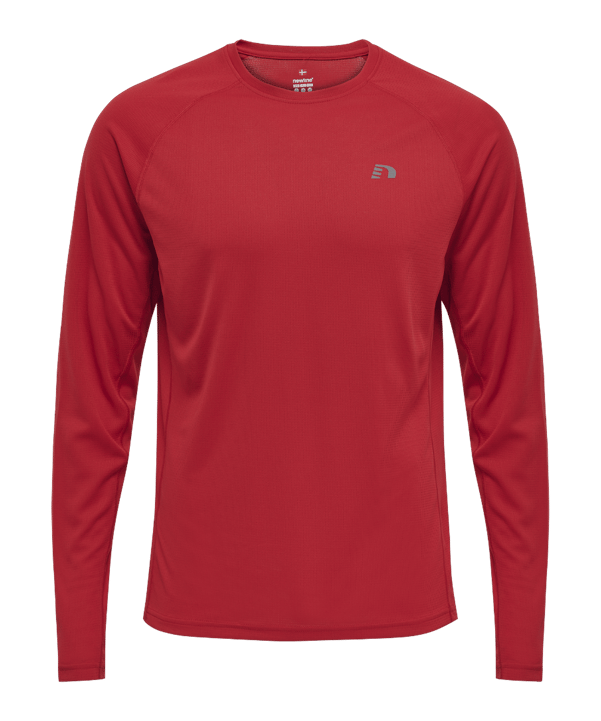 Newline Core Shirt langarm Running Rot F3365 - rot