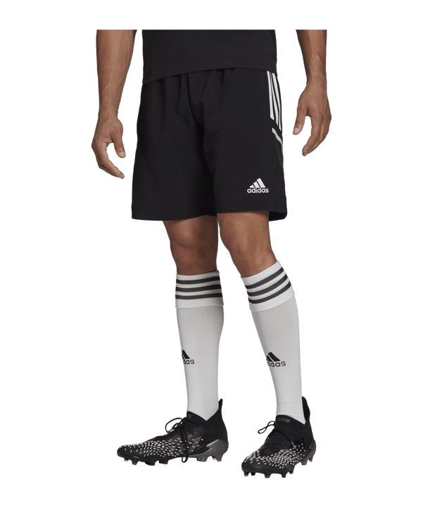 adidas Condivo 22 Downtime Short Schwarz Weiss - schwarz