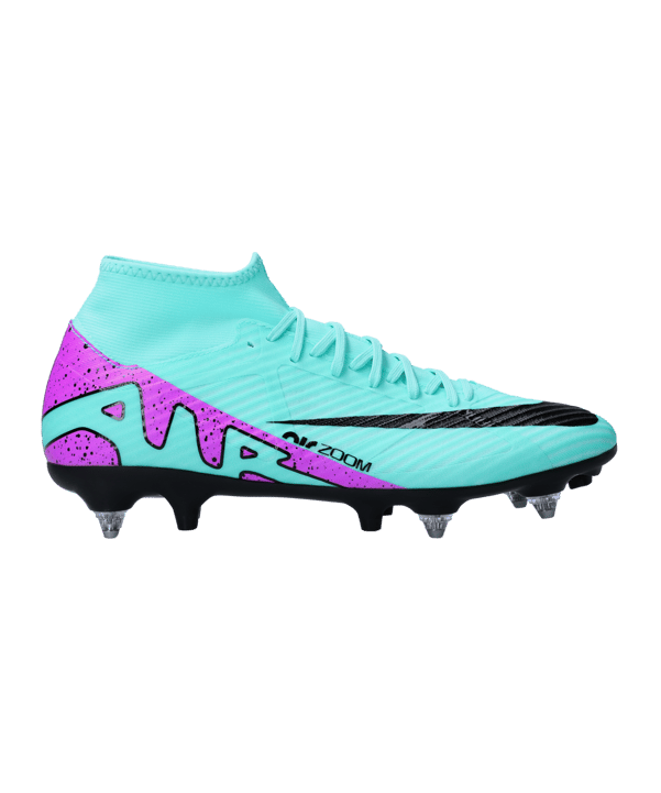 Nike Air Zoom Superfly IX Academy SG-Pro AC Peak Ready Grün Pink Schwarz F300 - gruen
