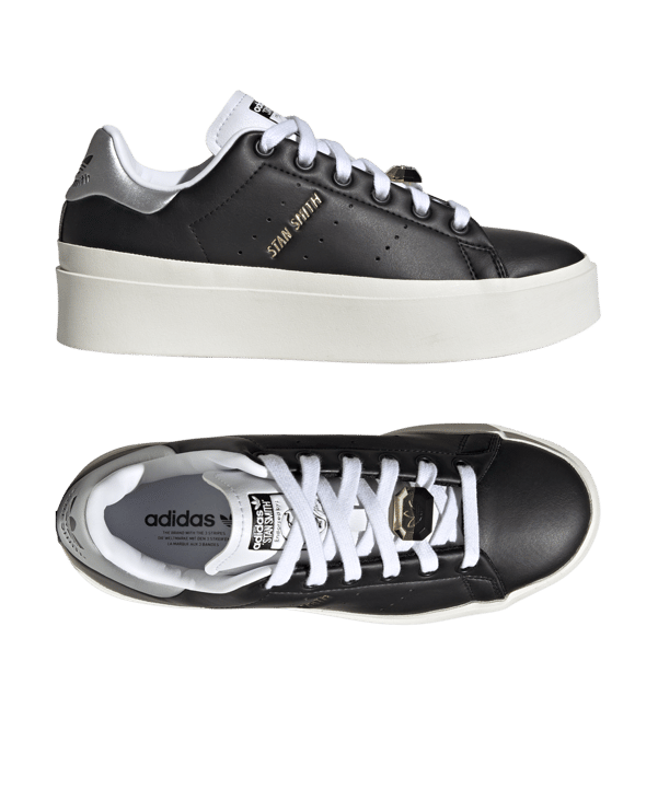 adidas Stan Smith Bonega Sneaker Damen Schwarz - schwarz