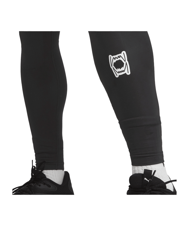 PUMA Hoops Team Full Tight Schwarz F01 - schwarz