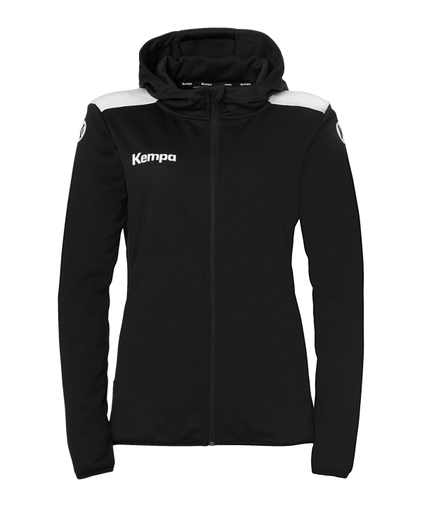 Kempa Jas met capuchon Zwart K03 - zwart