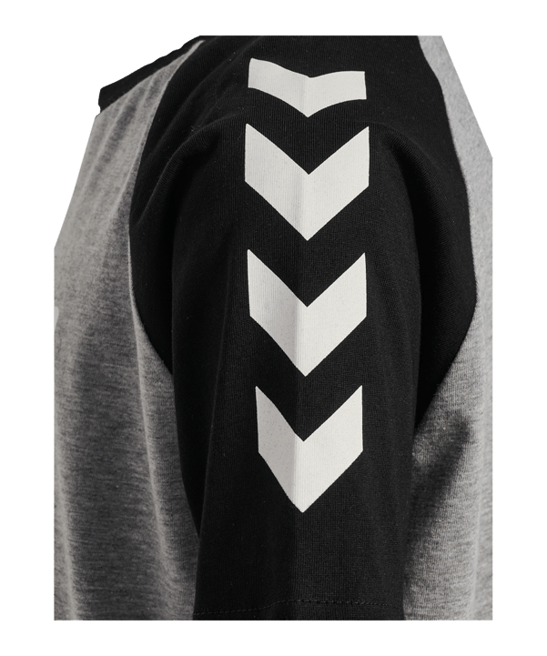 Hummel Logo S/S T-Shirt Kids Grau F2006 - grau