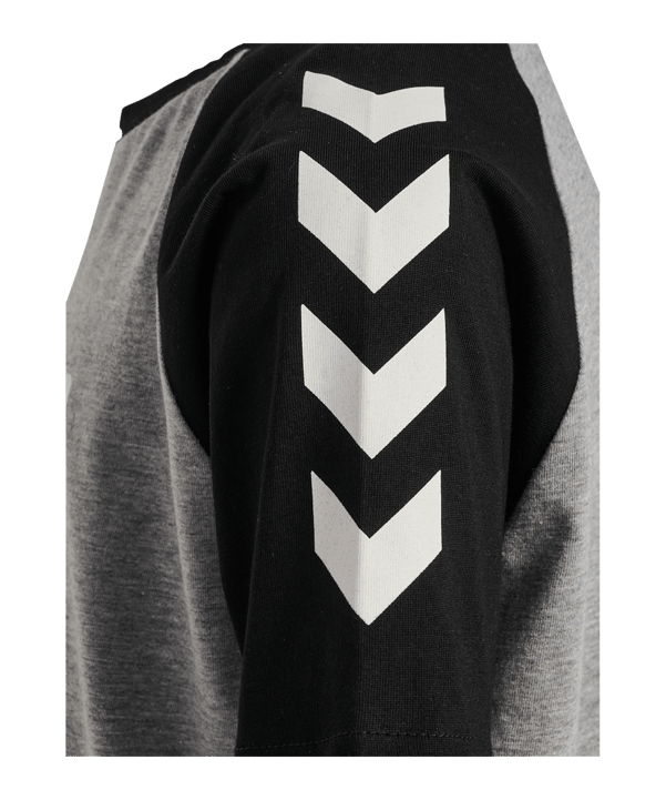 hummel Logo S/S T-shirt Kinderen Grijs K2006 - grijs