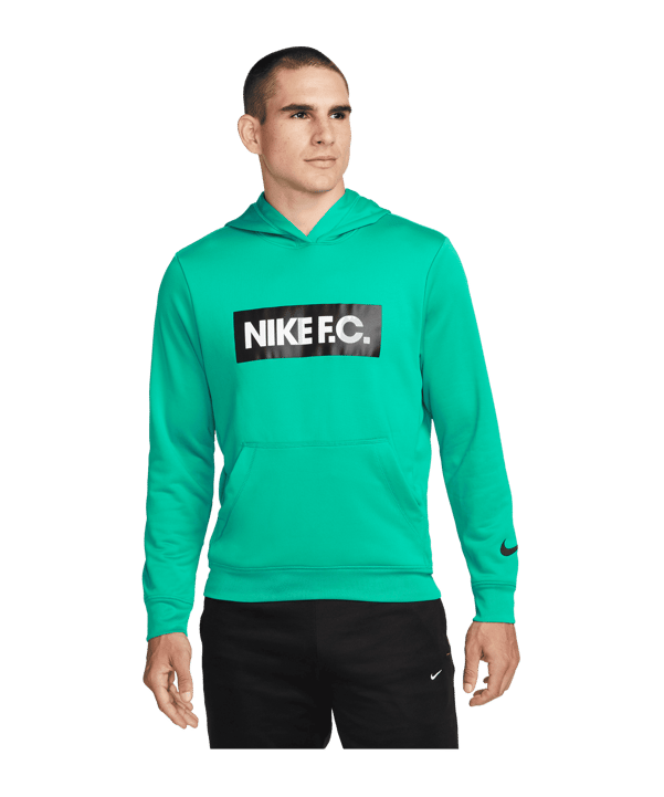 Nike F.C. Libero Fleece Hoody Grün F370 - gruen