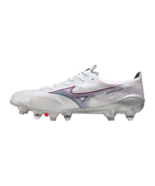 Mizuno Alpha Made in Japan Mix Weiss Rot F09 - weiss
