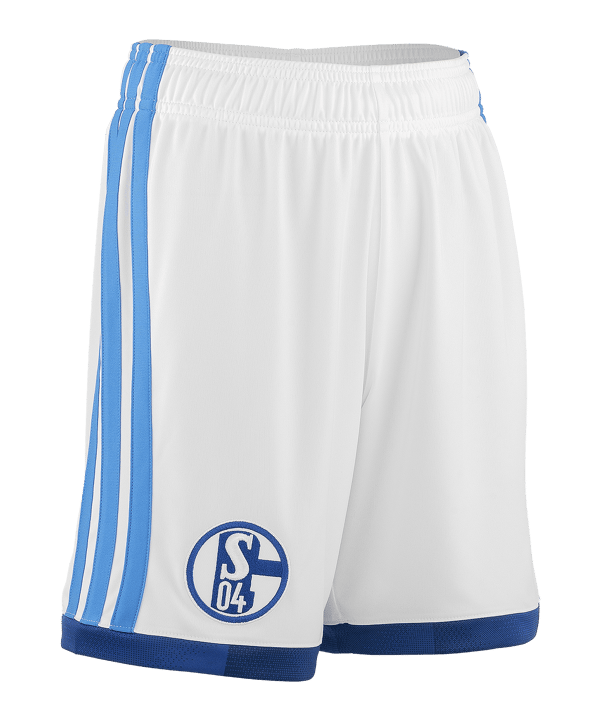 adidas FC Schalke 04 Pantaloncini Home 2026/2027 Kids Bianco - bianco