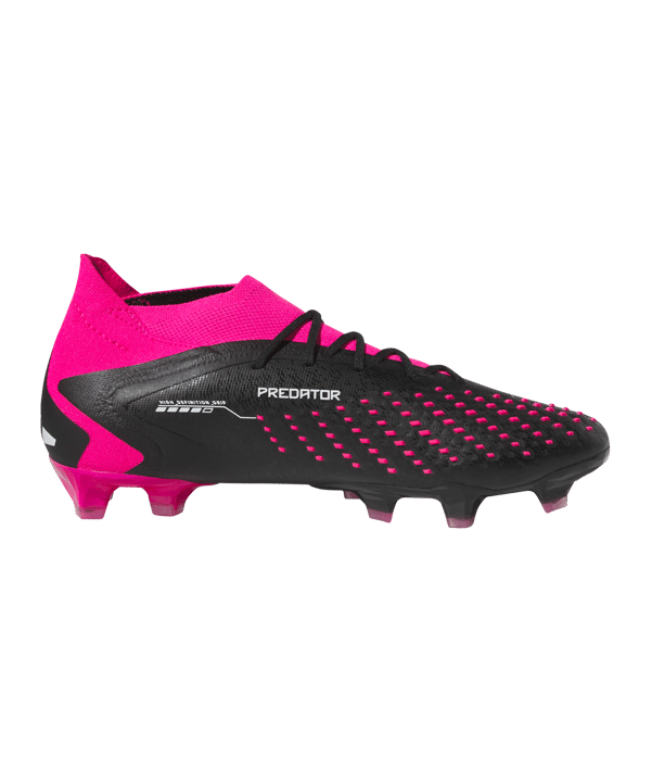 adidas Predator Accuracy.1 FG Own Your Football Schwarz Weiss Pink - schwarz