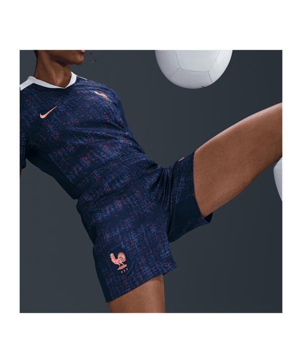 Nike France Short Home 2025 Damen Blau F492 - blau