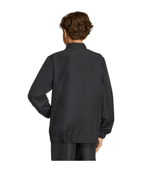 adidas Entrada 26 Präsentationsjacke Kids Schwarz - schwarz
