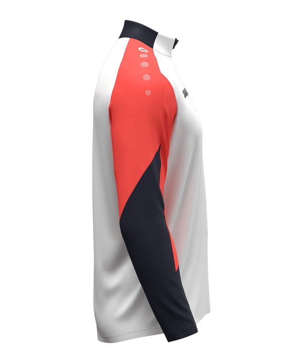 JAKO Dynamic Ziptop Sweatshirt Weiß F026 - weiss