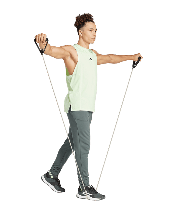adidas D4T Tanktop Grün - gruen