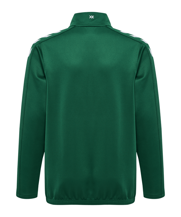 Hummel Core Xk Half Zip Poly Sweatshirt Kids Grün F6140 - gruen