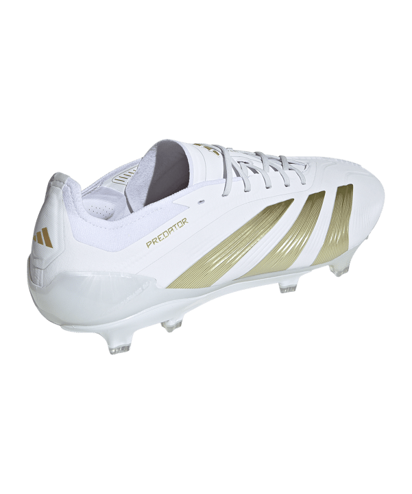 adidas Predator Elite FG Day Spark Weiss Gold - weiss