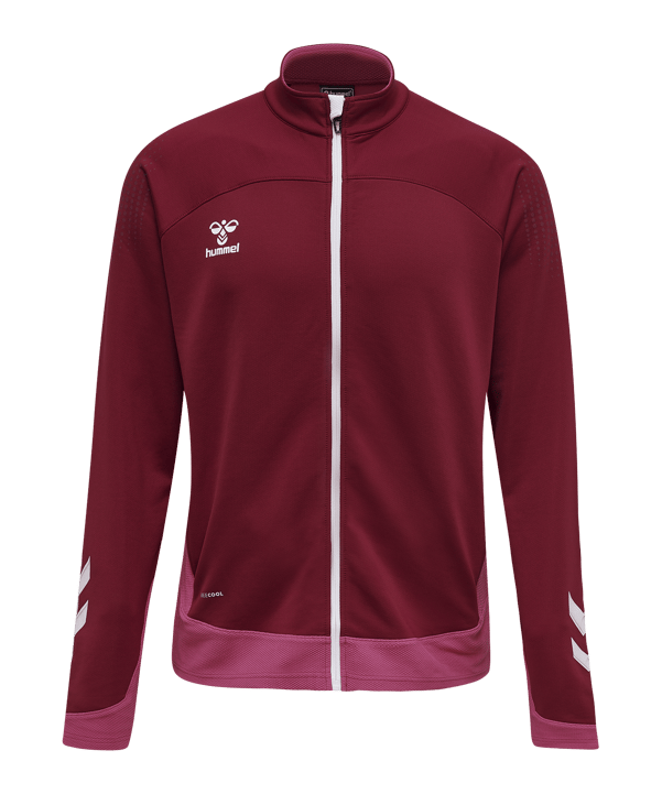 Hummel hmlLEAD Poly Trainingsjacke Rot F3584 - rot