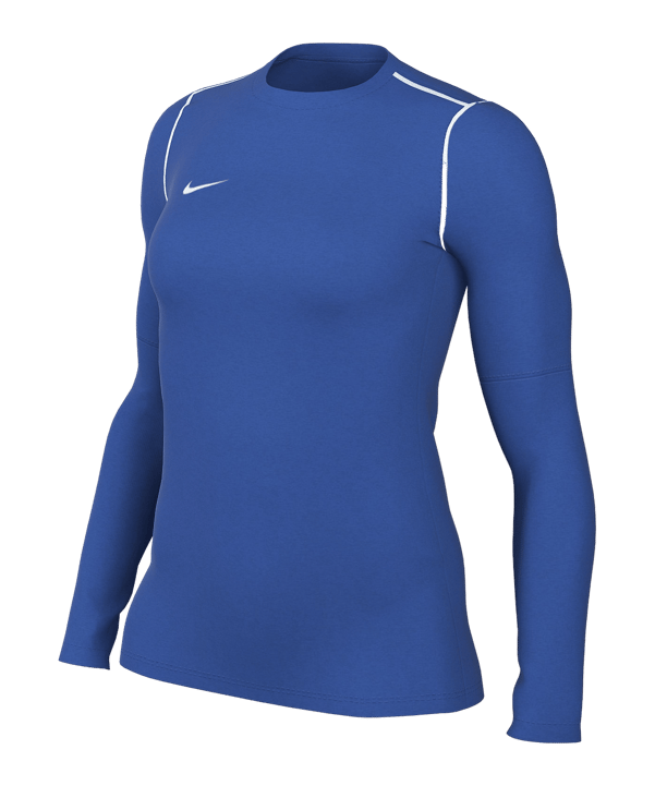 Sweat-shirt Nike Park 20 femme bleu blanc F463 - bleu