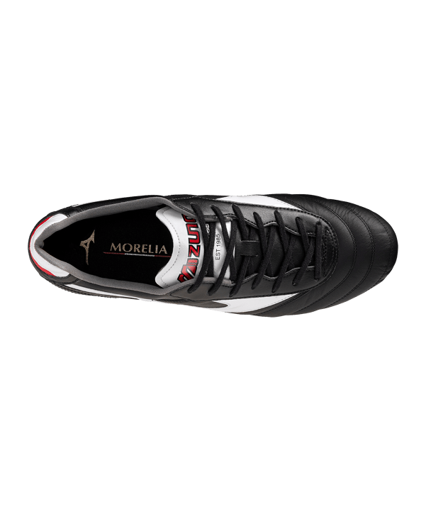Mizuno Morelia II Elite FG Schwarz F01 - schwarz