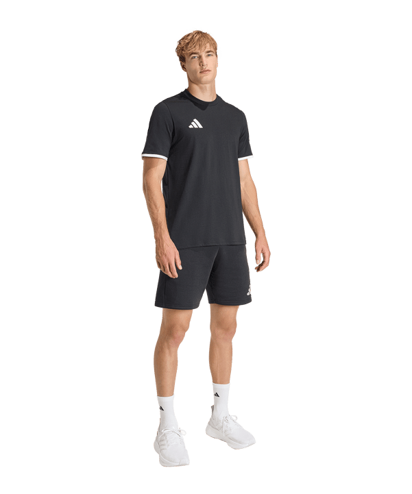 adidas Entrada 26 T-Shirt Schwarz - schwarz
