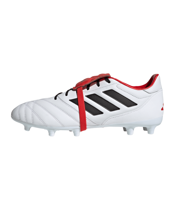 adidas COPA Gloro FG Weiss Rot Schwarz - weiss