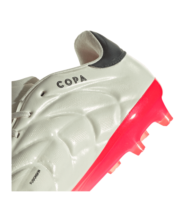 adidas COPA Pure 2 Elite FG Solar Energy Weiss Schwarz Rot - weiss