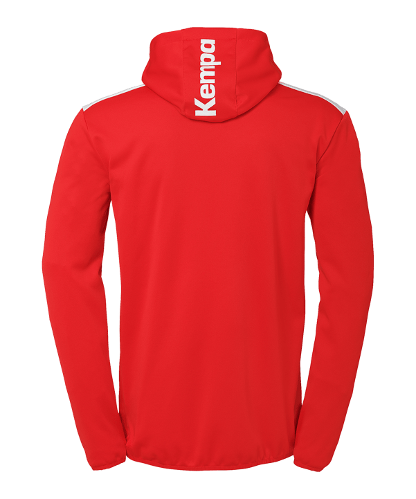 Kempa Emotion 27 giacca con cappuccio bambini  rosso F61 - rosso