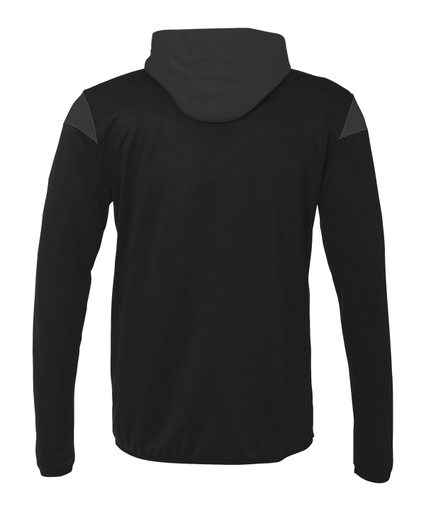 uhlsport Squad 27 Track Jas met capuchon Kids Zwart K11 - zwart