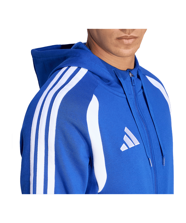 adidas Tiro 26 League Kapuzenjacke Blau - blau