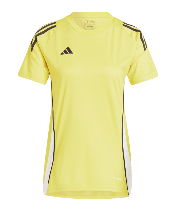 adidas Tiro 24 Trikot Damen Gelb Weiss - gelb
