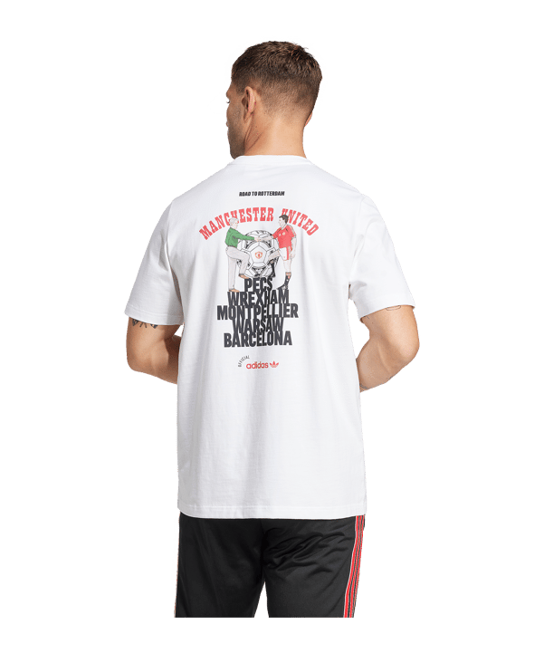 adidas Manchester United 1991 T-Shirt Weiss - weiss
