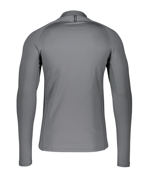 Nike Pro Warm Mock Sweatshirt Grau Schwarz F068 - grau