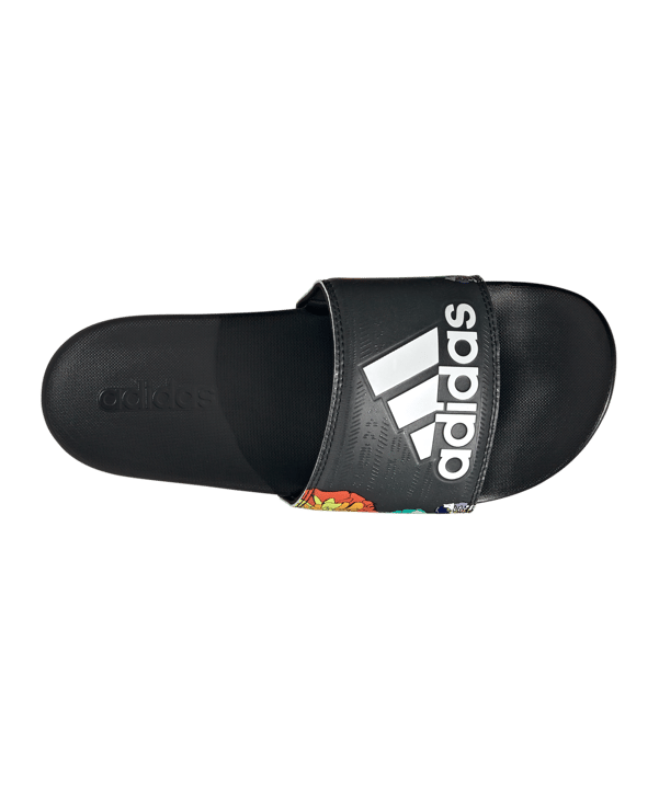 adidas Adilette Comfort Damen Schwarz Rot - schwarz