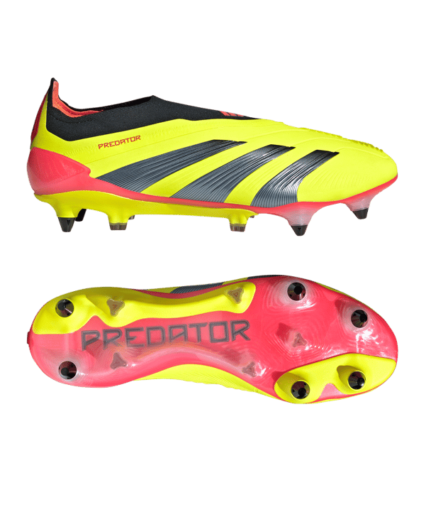 adidas Predator Elite LL SG Energy Citrus Gelb Schwarz Rot - gelb