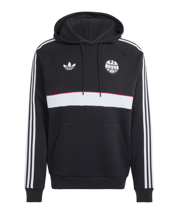 adidas Eintracht Frankfurt Originals Hoody Schwarz - schwarz