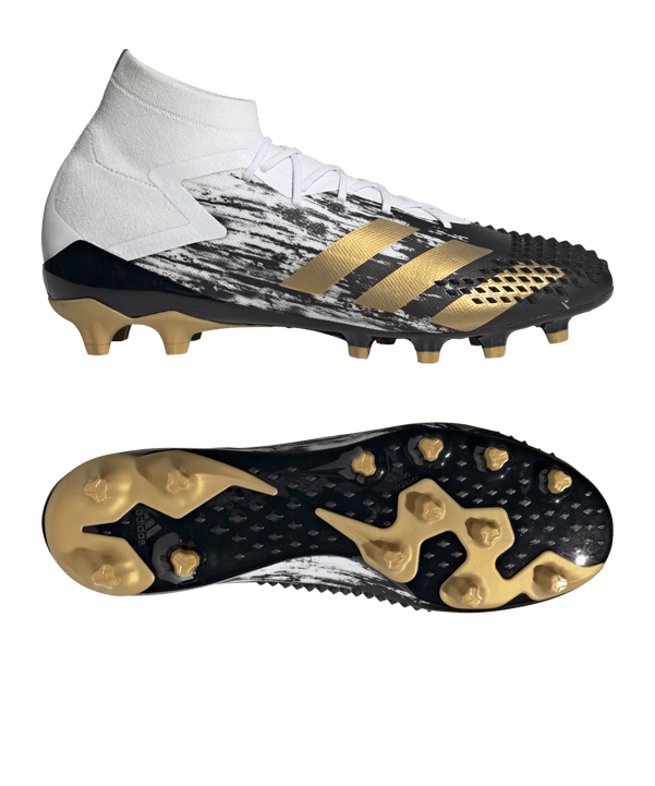 adidas Predator Inflight 20.1 AG Weiss Gold - weiss