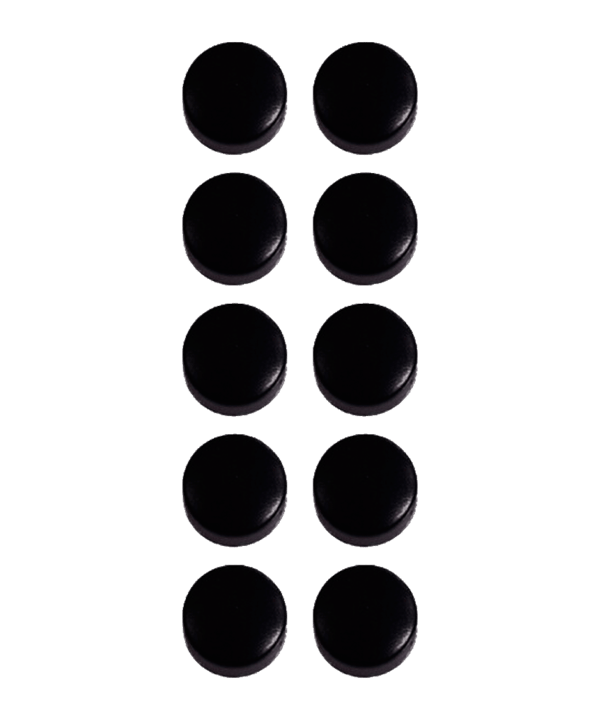 Cawila PRO Rundmagnet 10er Set 10mm Schwarz - schwarz
