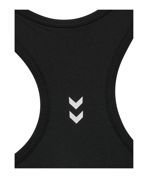 Hummel Pulse Light Support Sport-BH Damen Schwarz F2001 - schwarz