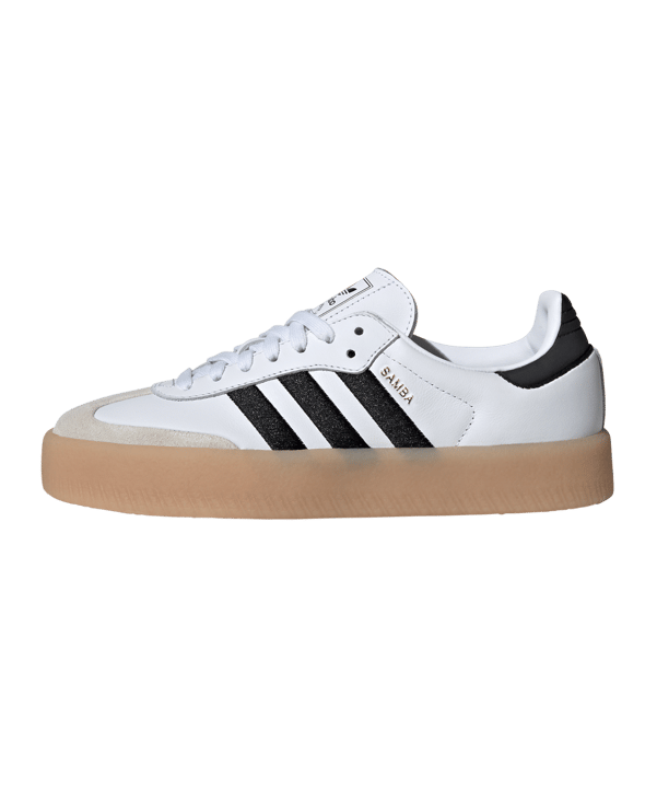 Adidas originals samba damen weiss schwarz lifestyle schuhe sneaker