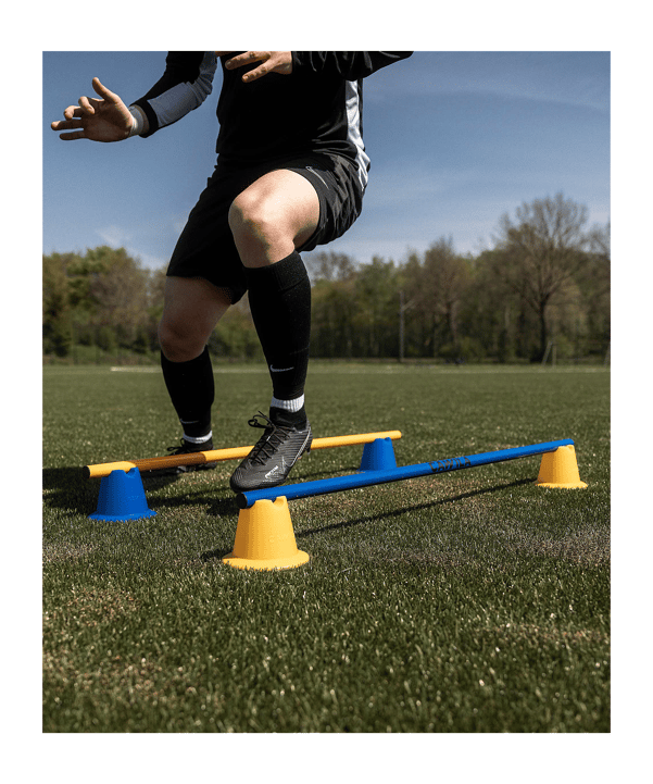 Cawila Mini-Pylone 10er Set Rot - rot