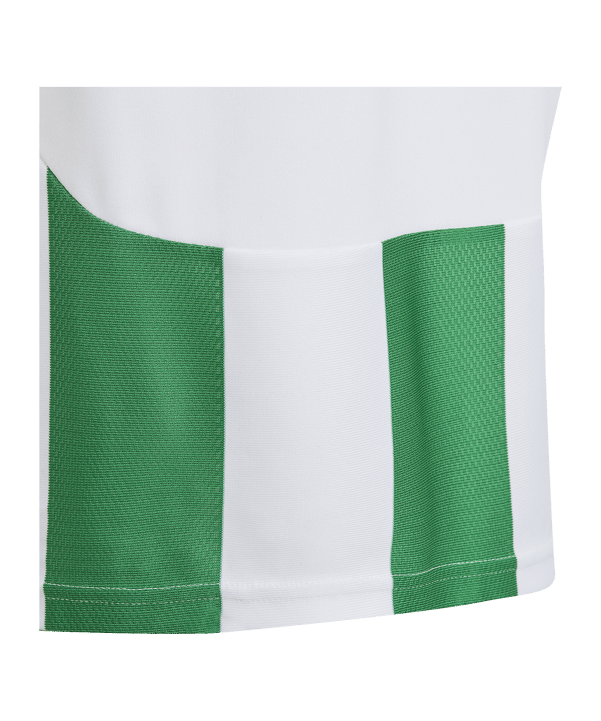 adidas Striped 24 Trikot Kids Weiss Grün - weiss