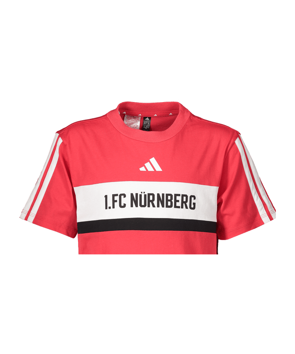 adidas 1. FC Nürnberg T-Shirt Rot - rot