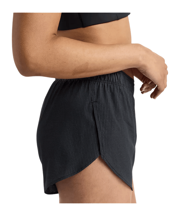 New Balance RC Ultra Light Split 3 In Laufshort Damen Schwarz - schwarz