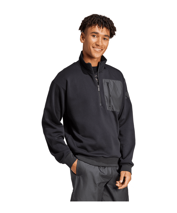 adidas City Escape Kapuzenjacke Schwarz - schwarz