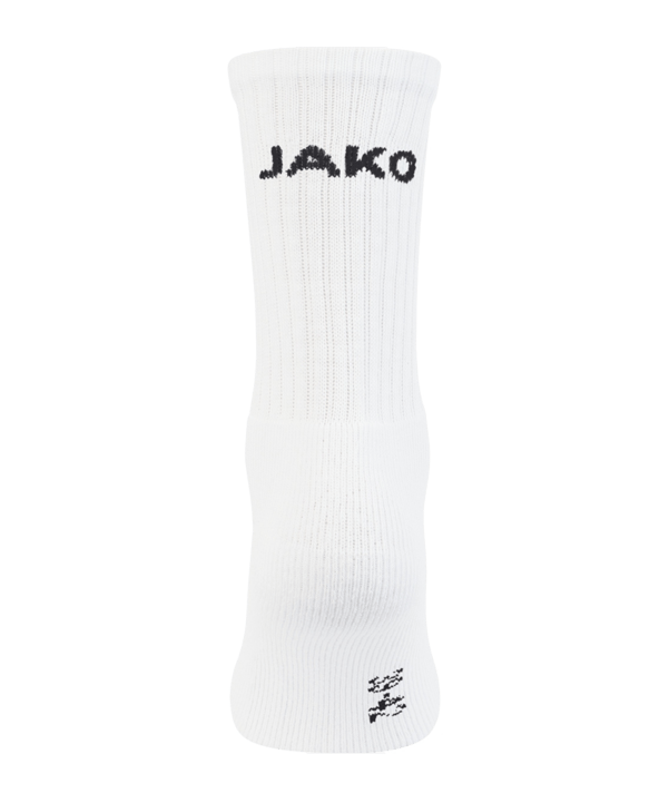 JAKO Sportsocken lang 3er Pack Weiss F00 - weiss